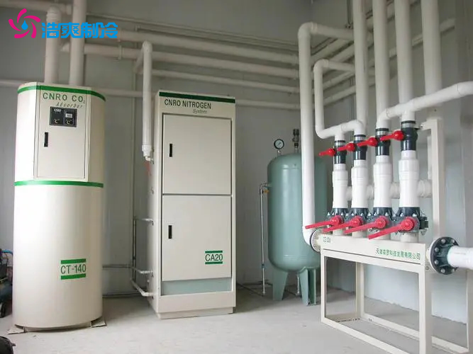 氣調保鮮冷庫的主要的構造及運用 氣調保鮮冷庫的主要的構造及運用