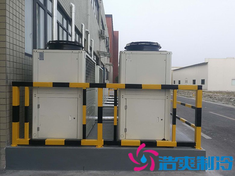 醫療冷庫的安裝標準,2-8℃生物制品冷庫安裝制冷設備造價 壓縮機外機圖片